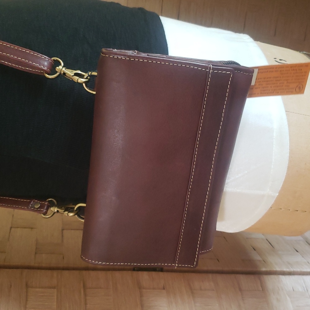 Lili L. Leather Crossbody Bag